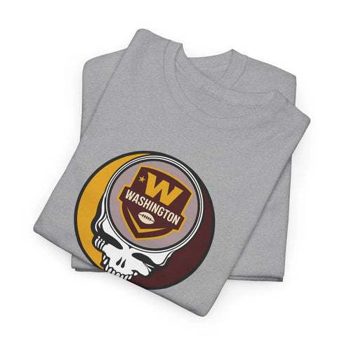 Grateful Dead - Washington Commanders Stealie Unisex T-Shirt - NFL - StealieShop